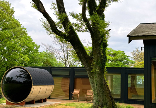 バレルサウナ 写真