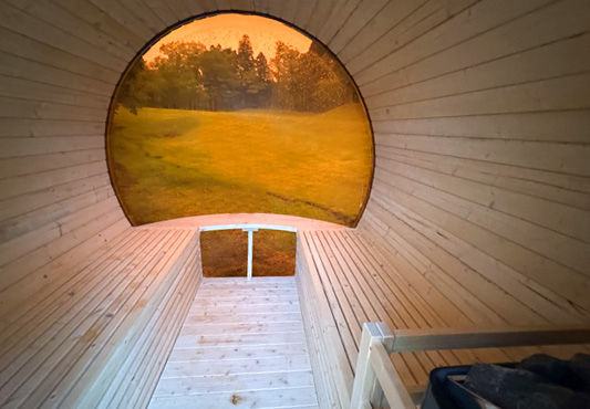 バレルサウナ 写真